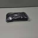 Makeup Bag, Wide-open Cosmetic Bag, Toiletry Bag for Women, Travel Essentials Organizer, Compact Lightweight for Daily Use (Black)