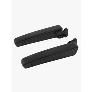 1 Pair Car Seat Armrest, Car Adjustable Seat Armrest Shock Resistant PU Sponge Black Universal for Automobiles Trucks
