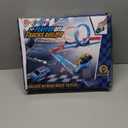 Car Race Track Set for Kids 3 4 5 6 7 8 9 Years OldRacing Game car ToysBoys Toy Girls 6-1272PC DIY 34 ft Track with 4 Small Cars, Gifts for Kids 3-5