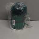 Melphoe 2 Pack Self Watering Hanging Planters Indoor Flower Pots, 6.5 Inch Outdoor Hanging Basket, Plant Hanger with 3Hooks Drainage Holes for Garden Home (Emerald)