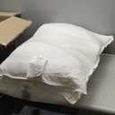 Amazon Basics Down Alternative Bed Pillow, Medium Density for Back and Side Sleepers, Queen - Pack of 2, White, 30 in L x 20 in W