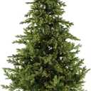 Fraser Hill Farm 6.5-Ft. Foxtail Pine Artificial Christmas Tree, Lights