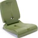 Step2 Foldable Adult Flip Seat, Portable Outdoor Chair for Poolside, Tailgating, Camping, Picnic Chair, Provides Back Support When Sitting on Ground, Olive