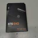 Samsung 870 EVO SATA III SSD 1TB 2.5 Internal Solid State Drive, Upgrade PC or Laptop Memory and Storage for IT Pros, Creators, Everyday Users, MZ-77E1T0B/AM