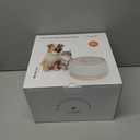 WOPET Wireless Cat Water Fountain, Cordless Ceramic Pet Water Fountain with 5000mAh Rechargeable Battery, 3L/101oz Premium Cat Water Dispenser for Cats & Small Dogs,Ultra Quiet & Triple Filtration