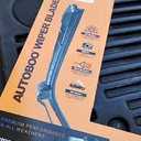 AutoBoo Wiper Blades, 24 & 18", Premium All Seasons Wiper Blades