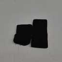 Suddora 6" Doublewide Wrist Bands/Armbands (Pair) - Thick Sweatbands for Basketball, Tennis, Baseball, Gym (Black)