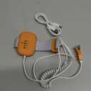 Bed Wetting Alarm for Kids, USB Rechargeable, Pee Alarms with Loud Sound & Strong Vibration, Potty Training for Children (Orange)