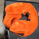 Inflatable Dog Cone Collar-Soft Protective Cone for Surgery, Donut Collar for Small Dogs and Cats (Orange, Small) (Small(Neck:5"-8"))