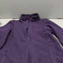 TACVASEN Women's Soft Fleece Jacket Lightweight Full Zip Sweatshirts Coat Casual Winter Warm Sweaters with Pockets (Dark Purple) S