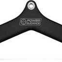 POWER GUIDANCE LAT Pulldown Attachments, Pull Down Bar with Ergonomic Handle, Cable Machine Attachments for More Effective and Less Fatigued Grip (Mid Lnside Grip 23")