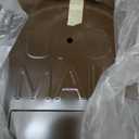 Brown Mailboxes for Outside, RAINHOL Post Mount Mailbox, Galvanized Steel Medium Capacity Mail Boxes, 19 x 8.7 x 6.7 Inches