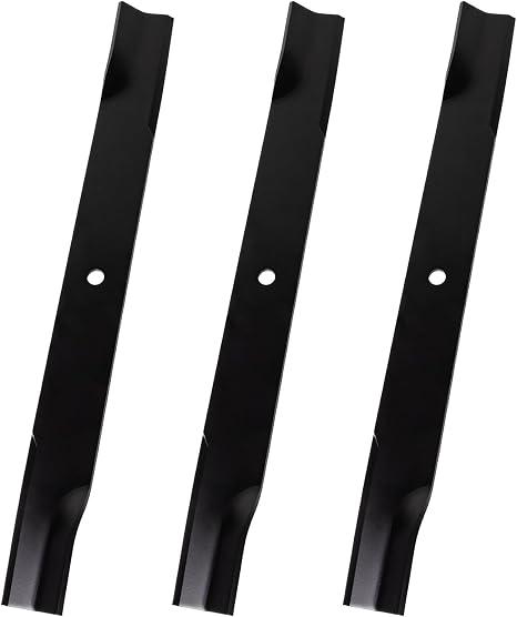 105-7711-03 High Lift Blade Set Compatible with Toro Z-Master Series Z500, Z557, Z500-D, Z580-D with 72" Turbo Force Deck (3 Pack)
