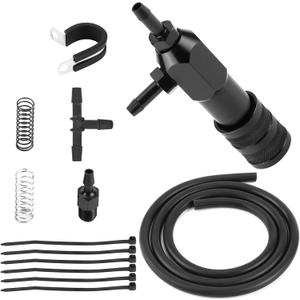 Manual Boost Controller Kit, 1-30 PSI Car Universal Adjustable Turbo Charger Closed Loop Turbo Engine Controller