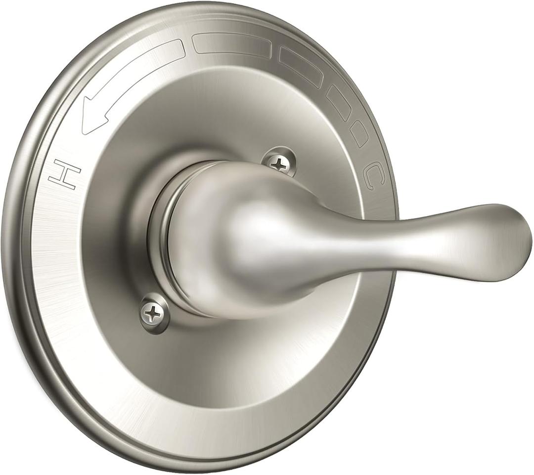 Replacement for Classic 13/14 Series T13020 Single-Function Trim Kit, Shower Handle Compatible with Delta Shower Valve R10000 Series (Cartridge Not Included), Brushed Nickel