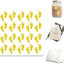 Peacoblue 400pcs Waterproof Self-Adhesive Stickers 0.6 x 0.8 Inch Footprint for Scrapbooking Planner Calendar Journaling Gift Decor Classroom Rewards Laptop, Fun Vinyl Stickers for Students Adult, Set of 12