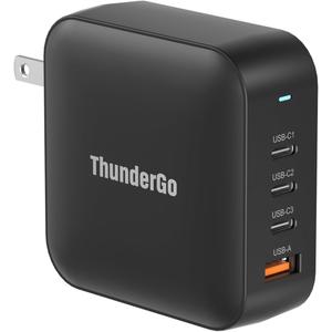 240W GaN Charger, 4-Port USB C Fast Charging Station with 140W Max PD 3.1 Port, Compact Travel Wall Adapter for MacBook Pro/Air M3/M2/M1, Laptops, iPhone 15/14, Galaxy S24/S23, iPad, Steam Deck