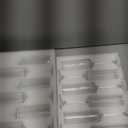 YARYOUNG Set of 12 Square Champagne Glasses, 6 oz Capacity, Premium Crystal Clear Glass