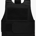 Paintball Game Vest, Outdoor Training Protective Vest, Foam Padded, Lightweight, Adjustable for Large Size