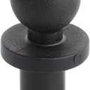 GUAIMI 17-22mm Yoke Stem/Fork Stem Mount Base with 1 inch Ball for Motorcycles