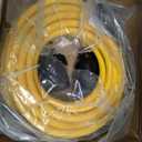 Tellegloww NEMA L6-30 Generator Extension Cord, NEMA L6-30P Male Plug to L6-30R Female Receptacle 3 Prong 30 Amp Generator Locking Power Cord, 3x12 Gauge, 250volt 7500watts Power Cable(25ft)