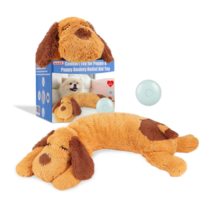 Heartbeat Dog Anxiety Relief Calming Aid,Heartbeat for Dogs,Puppy Heartbeat Toy Sleep Aid,Dog Heartbeat for pet.