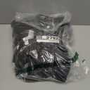 Amazon Basics Portable Energy Saving Noise Reducing Blackout Curtain Shade with Suction Cups, Fits Windows, 50"W x 78"L, Black, 2-Pack