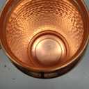 Leathervine 100% Pure Copper Water Bottle for Drinking 64 oz with Lid| Leak Proof Ayurvedic Vessel to Support Digestion, Immunity | Lightweight, Eco-Friendly, Travel Use, Best Gift for Wellness Lovers