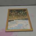 AVECCO Vintage Peaceful Wildflower Canvas Wall Art, Nature Floral Artwork Landscape Wall Decor, Colorfu Botanical Art Prints for Bedroom Living Room Office Home Decoration 12x16 Inches Wood Framed