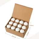 Ashlux White Floating Candles 2 inch, 36 Pack Floating Candles 5-6 Hours Long Burning, Unscented Floating Candle for Centerpieces, Wedding, Christmas Lights, Romantic Night for Her/Him Set