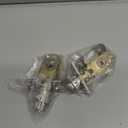 Design House 6-Way Replacement Square Spindle Entry Door Latch, Fits Emblem Series Locksets, Satin Nickel  Design House, 582189