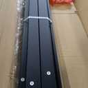 1.6 Inch Bunkie Board King Low Profile Heavy Duty Metal King Size Box Spring Bed Base, Sturdy Mattress Foundation, Easy Assembly, Noise Free, Black