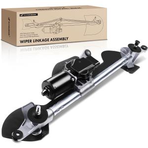A-Premium Front Windshield Wiper Motor and Linkage Assembly Compatible with Chevrolet & GMC Vehicles - Equinox 2010-2017, Terrain 2010-2017, Sport Utility - Replace# 25948436, 84126961