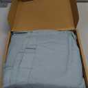 Amazon Basics Lightweight Breathable Super Soft Easy Care Wrinkle Resistant Brushed Microfiber 3 Piece Bed Sheet Set with 14-Inch Deep Pockets, Twin, Spa Blue, Solid