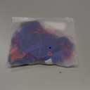 Lilosy Sexy Underwire Cute Push Up Strappy Embroidered Mesh Sheer Lingerie Set See Through Panty Bra (Small, Royal Blue)