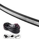 Willpower 42 inch 540W Curved Triple Row 7D Led Light Bar Flood Spot Driving Lights Off Road Lights with Wiring Harness for Pickup Truck ATV UTV Wrangler SUV Ram 4x4