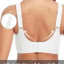WOWENY Wireless Bras for Women No Underwire Push Up Bra Comfort Seamless Full Coverage Bralettes with Support Everyday Bra (White, S)