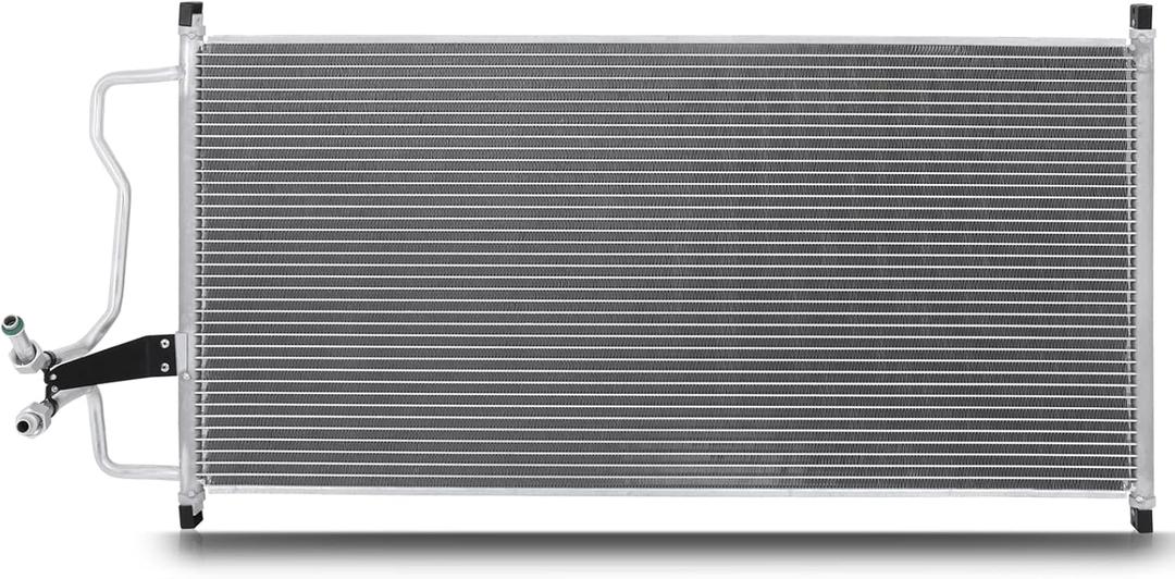 SCITOO A/C Condenser Compatible with 2004 2005 2006 2007 2008 for Ford for F-150 2004 2005 2006 2007 2008 for Ford for F-250 2004 2005 2006 2007 2008 for Ford Lobo