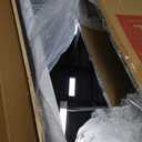 Beauty4U 50” x 14" Full Length Wall Mirror, White Baroque Door Mirror