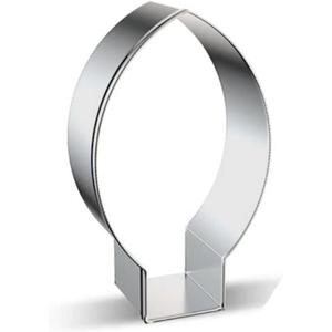 2 x Light Bulb Shape Cookie Cutter for Christmas