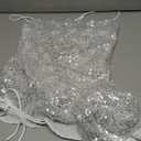 Nsbonu Womens Sequin Sexy Bodycon Dress Square Neck Flowy Glitter Sleeveless Homecoming Dresses Night Out Party Dress L