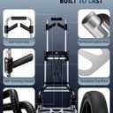 330 LB Folding Hand Truck, Dolly Cart with Wheels and Telescoping Handle