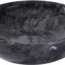 4.72 Inch Small Decorative Bowls, Natural Marble Decorative Bowls for Home Decor, Key Bowl, Coffee Tables Centerpiece, Soap Serving Bowl, Incense Burner, Smudge Bowl