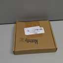 Kathfly 3 Pcs Christmas Picture Frame Ornaments, Christmas Metal Photo Frame Xmas Tree Hanging Decoration Silver Red Green Glitter for Pet Home Family Party Gift