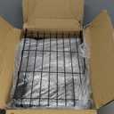 7 code Large Dish Drying Rack for Kitchen Counter, Detachable Large Capacity Dish Drainer Organizer, 2Tier Dish Racks with Utensil Holder, Black