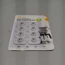 Aieve Appliance Rollers, 8 Pack Small Appliance Slider, Self-Adhesive Caster Wheels, Mini Swivel Wheels for Kitchen Countertop Easy Moving