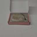 REECHO Real Human Hair Topper, 10 inch Women Hair Toppers for Thinning Hair, 100 Percent Human Hair Large Coverage Natural Hairpiece Wiglet, Waterdrop Base 2.5"x4", Silver White