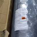 Full Mattress, 14 Inch Hybrid Mattresses Black with Gel Memory Foam and Individually Pocket Innerspring Euro Top Medium Firm for Motion Isolation, Edge Support, 100 Night Trial