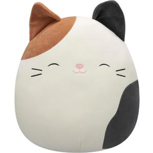 Squishmallows Original 14-Inch Cam Calico Cat - Large Ultrasoft Official Jazwares Plush, 12 x 8 x 14 inches