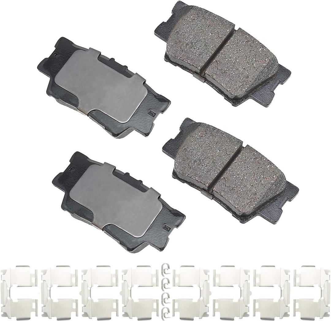 Akebono-ACT1212A Ultra-Premium Ceramic Rear Disc Brake Pads